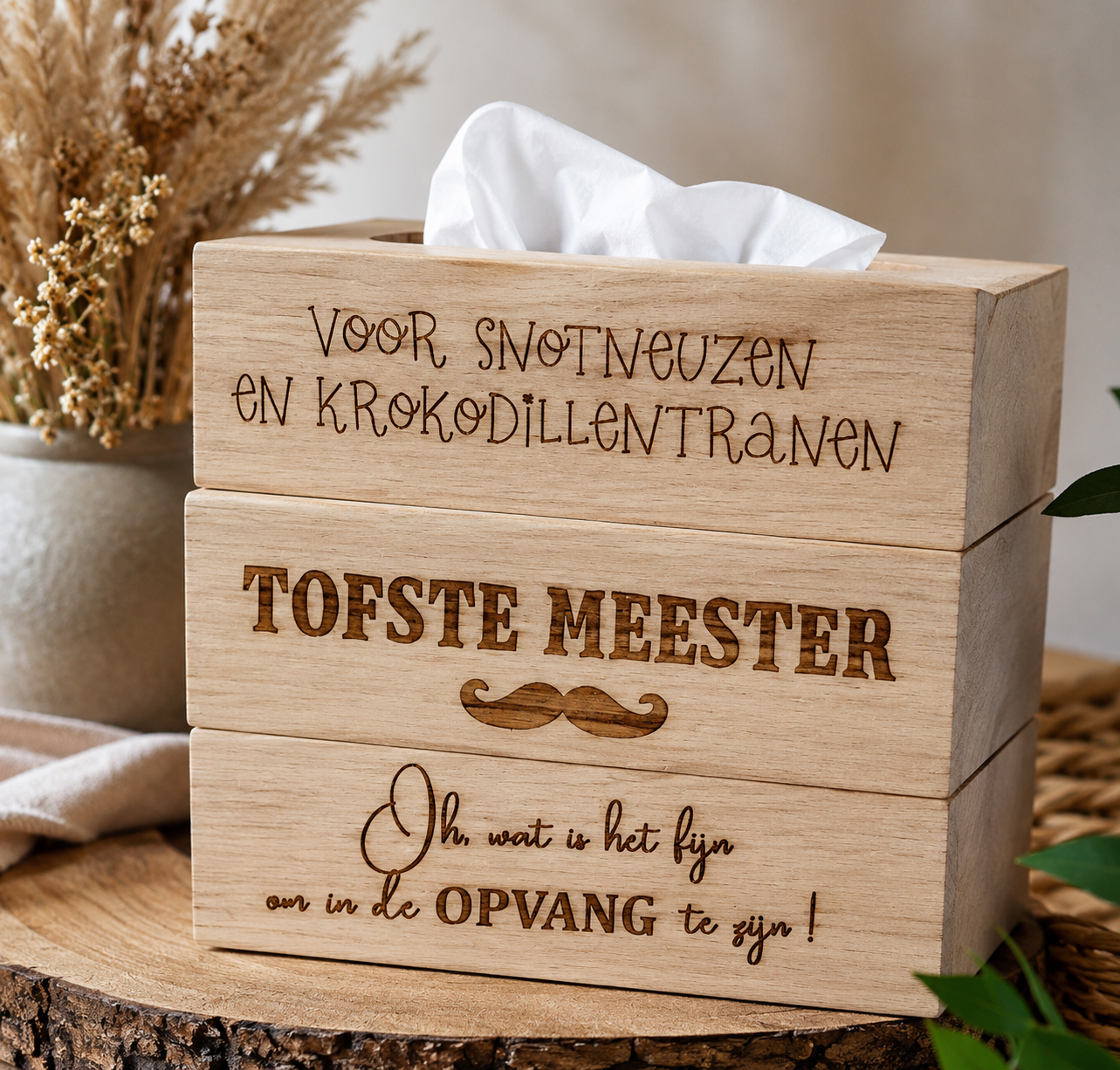 Tissuebox opvang