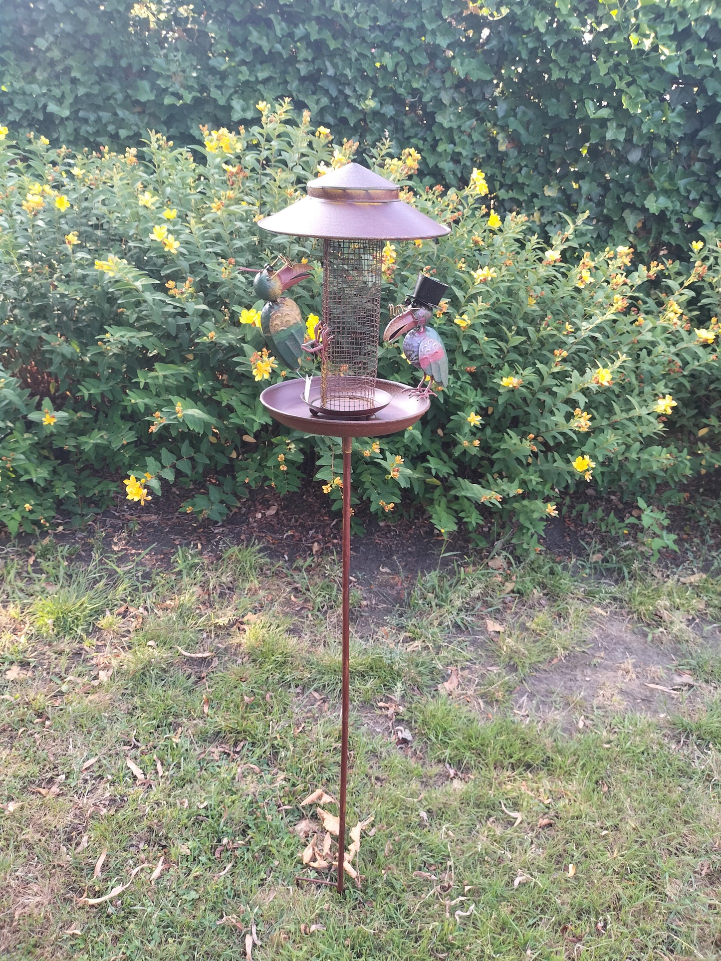 Stoere tuinsteker/ vogelvoederplaats