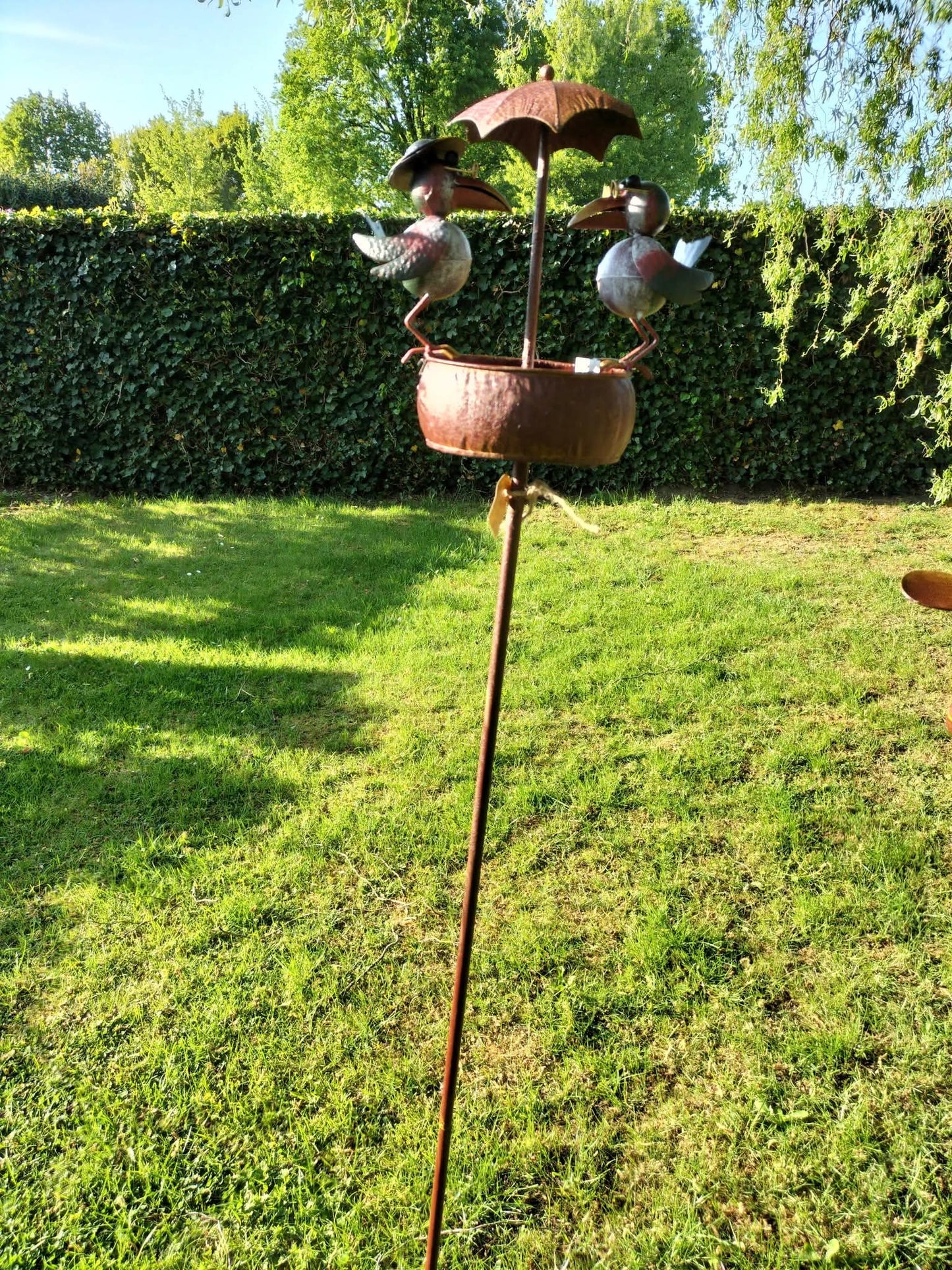Tuinsteker voor vogelvoeder
